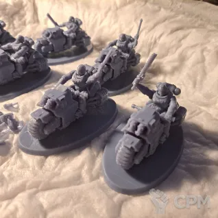 Описание картинки Outrider Squad от 3d печать на заказ по цене 2 000руб | Свободный Рынок Миниатюр - СРМ