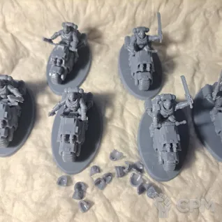 Описание картинки Outrider Squad от 3d печать на заказ по цене 2 000руб | Свободный Рынок Миниатюр - СРМ