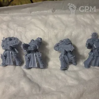 Описание картинки Sternguard Veteran Squad (цена за 10) от 3d печать на заказ по цене 1 000руб | Свободный Рынок Миниатюр - СРМ