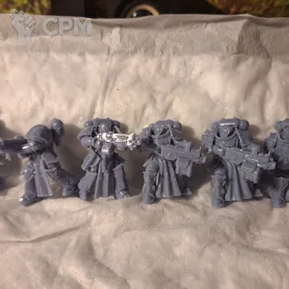 Описание картинки Sternguard Veteran Squad (цена за 10) от 3d печать на заказ по цене 1 000руб | Свободный Рынок Миниатюр - СРМ