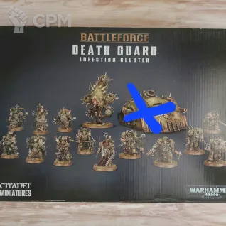 Описание картинки Battleforce death guard infection cluster от DS по цене 12 000руб | Свободный Рынок Миниатюр - СРМ
