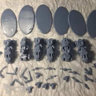 Описание картинки Outrider Squad от 3d печать на заказ по цене 2 000руб | Свободный Рынок Миниатюр - СРМ