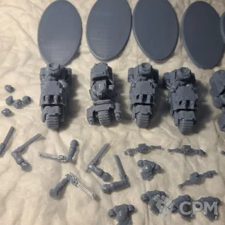 Описание картинки Outrider Squad от 3d печать на заказ по цене 2 000руб | Свободный Рынок Миниатюр - СРМ