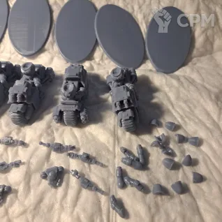 Описание картинки Outrider Squad от 3d печать на заказ по цене 2 000руб | Свободный Рынок Миниатюр - СРМ