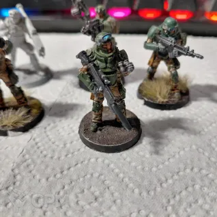 Описание картинки Infinity. Marauders, 5307th Ranger Unit от Кот Манул по цене 3 500руб | Свободный Рынок Миниатюр - СРМ