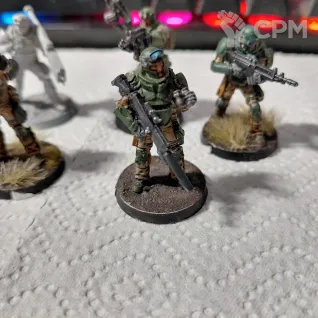 Описание картинки Infinity. Marauders, 5307th Ranger Unit от Кот Манул по цене 3 500руб | Свободный Рынок Миниатюр - СРМ