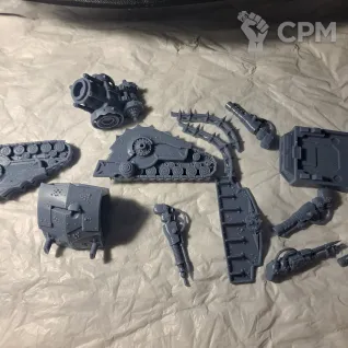 Описание картинки Plagueburst Crawler от 3d печать на заказ по цене 1 250руб | Свободный Рынок Миниатюр - СРМ