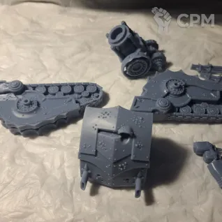 Описание картинки Plagueburst Crawler от 3d печать на заказ по цене 1 250руб | Свободный Рынок Миниатюр - СРМ