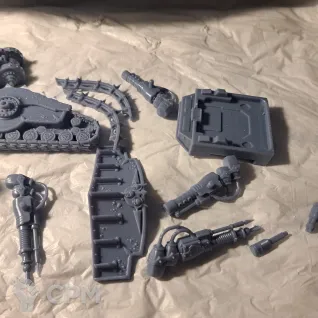 Описание картинки Plagueburst Crawler от 3d печать на заказ по цене 1 250руб | Свободный Рынок Миниатюр - СРМ