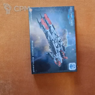 Описание картинки Resistance Battleship (2025, Пластик) от Wotiao по цене 8 990руб | Свободный Рынок Миниатюр - СРМ