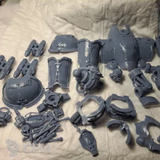 Описание картинки Knight Castellan \ Valiant от 3d печать на заказ по цене 3 000руб | Свободный Рынок Миниатюр - СРМ