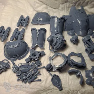 Описание картинки Knight Castellan \ Valiant от 3d печать на заказ по цене 3 000руб | Свободный Рынок Миниатюр - СРМ