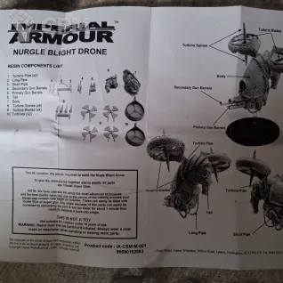 Описание картинки Forge world. Nurgle blight drone от User37934 по цене 10 000руб | Свободный Рынок Миниатюр - СРМ