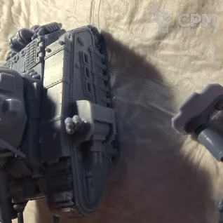 Описание картинки Rogal Dorn Battle Tank от 3d печать на заказ по цене 1 900руб | Свободный Рынок Миниатюр - СРМ