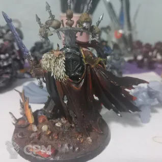 Описание картинки abaddon the despoiler от Hierohpant по цене 1 050руб | Свободный Рынок Миниатюр - СРМ
