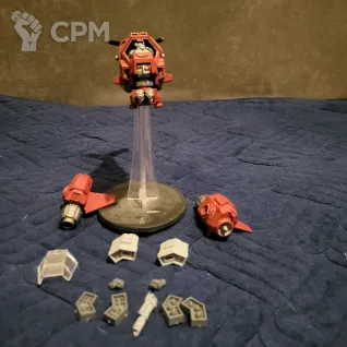 Описание картинки Stormtalon Gunship от MIK по цене 2 700руб | Свободный Рынок Миниатюр - СРМ