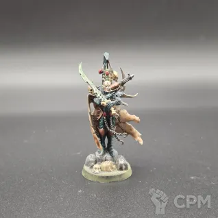 Описание картинки Drukhari: Archon от Pozden по цене 2 000руб | Свободный Рынок Миниатюр - СРМ