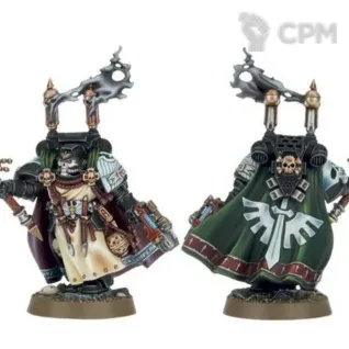 Описание картинки Interrogator-Chaplain Seraphicus от WastelandMiniatures по цене 440руб | Свободный Рынок Миниатюр - СРМ