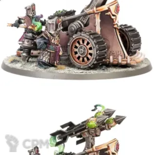Описание картинки Tormentor Bombard Deathshrieker Rocket Battery (2025) от WastelandMiniatures по цене 800руб | Свободный Рынок Миниатюр - СРМ