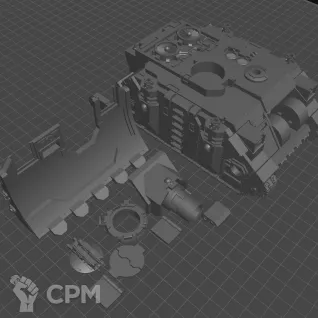 Описание картинки Vindicator от WastelandMiniatures по цене 1 250руб | Свободный Рынок Миниатюр - СРМ