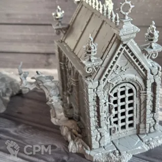 Описание картинки ​Cursed Sepulchre / Склепы для фракции смерти - собраны от Alchba по цене 3 500руб | Свободный Рынок Миниатюр - СРМ