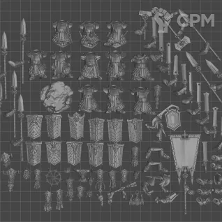 Описание картинки Infernal Cohorts (2025) от WastelandMiniatures по цене 1 200руб | Свободный Рынок Миниатюр - СРМ