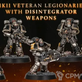 Описание картинки MKII Tactical Squad + Disintegrator weapons upgrades (2025) 5 парней от WastelandMiniatures по цене 1 300руб | Свободный Рынок Миниатюр - СРМ