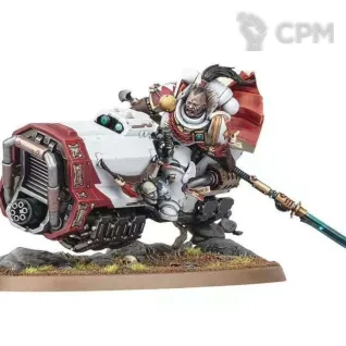 Описание картинки White Scars Suboden Khan (2025) от WastelandMiniatures по цене 900руб | Свободный Рынок Миниатюр - СРМ