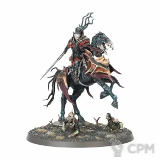 Описание картинки Vampire Lord on Nightmare Steed (2025) от WastelandMiniatures по цене 850руб | Свободный Рынок Миниатюр - СРМ