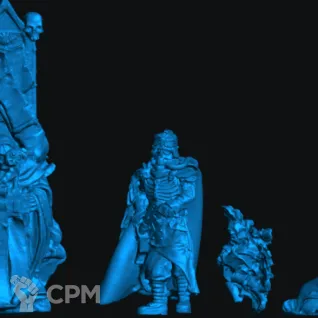 Описание картинки Krieg Command Squad от Хитрый гретчин  по цене 530руб | Свободный Рынок Миниатюр - СРМ