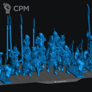 Описание картинки Uruk-hai Warriors от Хитрый гретчин  по цене 900руб | Свободный Рынок Миниатюр - СРМ