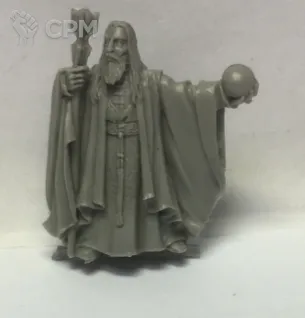 Описание картинки Saruman with a palantir от  по цене 300руб | Свободный Рынок Миниатюр - СРМ