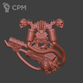 Описание картинки CSM Flamethrower v2 Khorn от Стальные Небеса по цене 150руб | Свободный Рынок Миниатюр - СРМ
