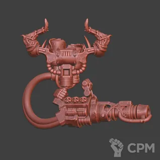 Описание картинки CSM Flamethrower v3 от Стальные Небеса по цене 150руб | Свободный Рынок Миниатюр - СРМ