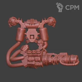 Описание картинки CSM Flamethrower v3 Khorn от Стальные Небеса по цене 150руб | Свободный Рынок Миниатюр - СРМ