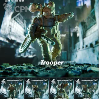 Описание картинки Tempestus Aquilons Kill Team от Asterisk Print по цене 1 200руб | Свободный Рынок Миниатюр - СРМ