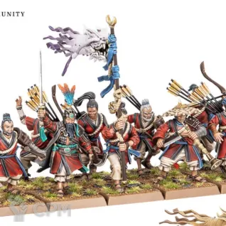 Описание картинки Peasant Levy 10 моделей с луками. Скан + базы от WastelandMiniatures по цене 1 200руб | Свободный Рынок Миниатюр - СРМ