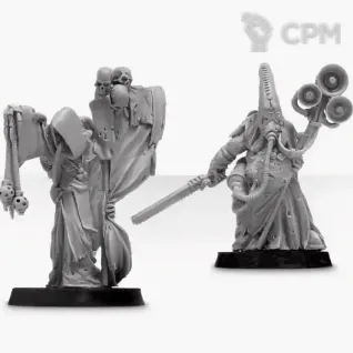 Описание картинки Renegade Apostate Preachers of Nurgle от WastelandMiniatures по цене 480руб | Свободный Рынок Миниатюр - СРМ