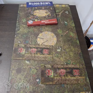 Описание картинки Blood Bowl: Amazon Team Pitch &amp; Dugouts от DoRoCet по цене 7 000руб | Свободный Рынок Миниатюр - СРМ