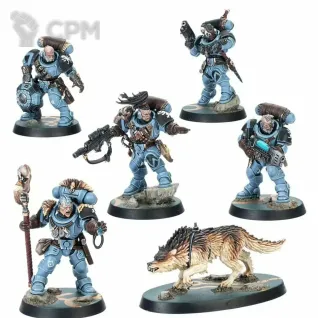 Описание картинки Wolf Scouts (2026) Скан + базы от WastelandMiniatures по цене 1 100руб | Свободный Рынок Миниатюр - СРМ