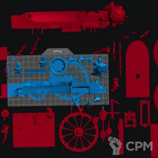 Описание картинки Marienburger Land Ship от Хитрый гретчин  по цене 5 300руб | Свободный Рынок Миниатюр - СРМ