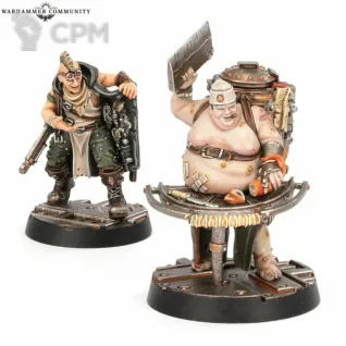 Описание картинки Scabber And Slopper от WastelandMiniatures по цене 380руб | Свободный Рынок Миниатюр - СРМ
