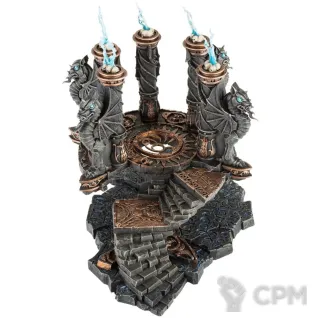 Описание картинки Dragonfate Dais от WastelandMiniatures по цене 3 100руб | Свободный Рынок Миниатюр - СРМ