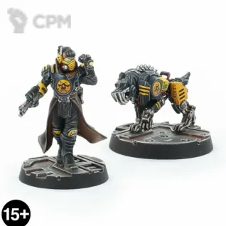 Описание картинки Scrutinator-Primus Servalen от WastelandMiniatures по цене 370руб | Свободный Рынок Миниатюр - СРМ