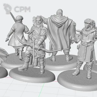 Описание картинки A Song of Ice &amp; Fire:  Brotherhood without Banners Heroes 1 от  PikTade по цене 1 400руб | Свободный Рынок Миниатюр - СРМ