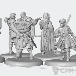 Описание картинки A Song of Ice &amp; Fire:  Brotherhood without Banners Heroes 1 от  PikTade по цене 1 400руб | Свободный Рынок Миниатюр - СРМ