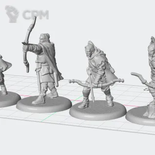 Описание картинки A Song of Ice &amp; Fire:  Brotherhood without Banners Brotherhood Archers от  PikTade по цене 1 200руб | Свободный Рынок Миниатюр - СРМ