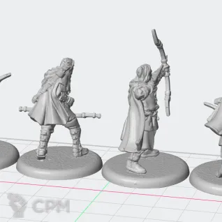 Описание картинки A Song of Ice &amp; Fire:  Brotherhood without Banners Brotherhood Archers от  PikTade по цене 1 200руб | Свободный Рынок Миниатюр - СРМ
