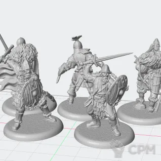 Описание картинки A Song of Ice &amp; Fire:  Brotherhood without Banners Man-At-Arms от  PikTade по цене 1 200руб | Свободный Рынок Миниатюр - СРМ