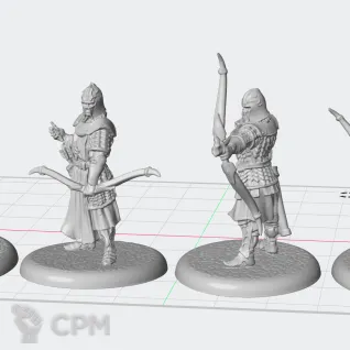 Описание картинки A Song of Ice &amp; Fire: Baratheon R'hllor Lightbringers от  PikTade по цене 1 200руб | Свободный Рынок Миниатюр - СРМ